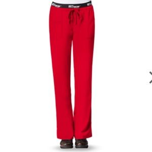 Grey’s Anatomy Active Red Scrub Pants